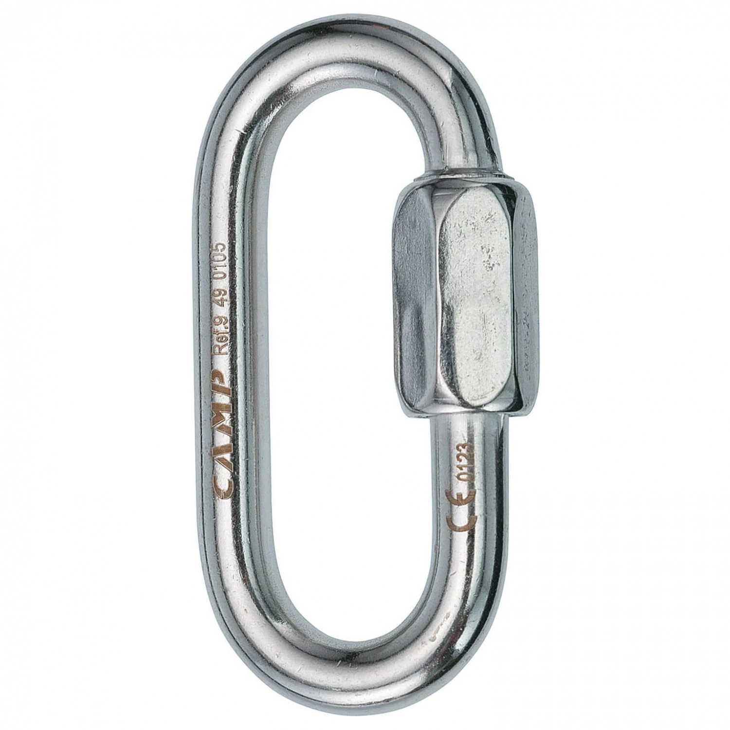 Oval Quick Link - Schraubglied (inox) 1 Oval Quick Link - Schraubglied (inox)