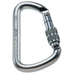 Steel D - Stahlkarabiner
