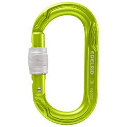Edelrid Oval Power 2500 Screw II - Schraubkarabiner -Freien Kletter Geschäft edelrid oval power 2500 screw ii schraubkarabiner 2