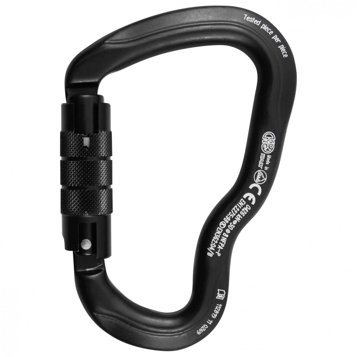 KONG Alukarabiner Ferrata Twist Lock - Klettersteig-Karabiner 1 KONG Alukarabiner Ferrata Twist Lock - Klettersteig-Karabiner