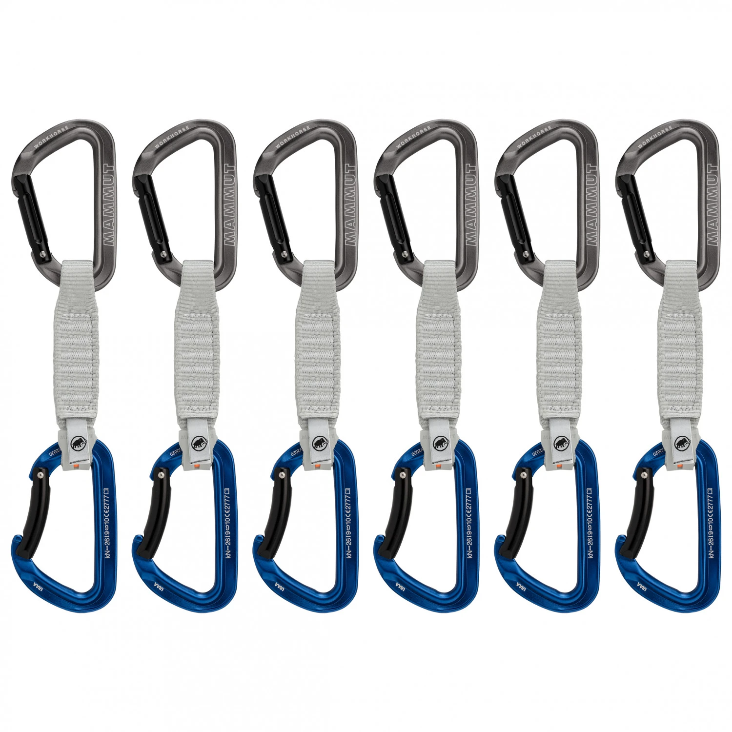 Mammut Workhorse Keylock Quickdraws - Express-Set 2 Mammut Workhorse Keylock Quickdraws - Express-Set – Bild 2