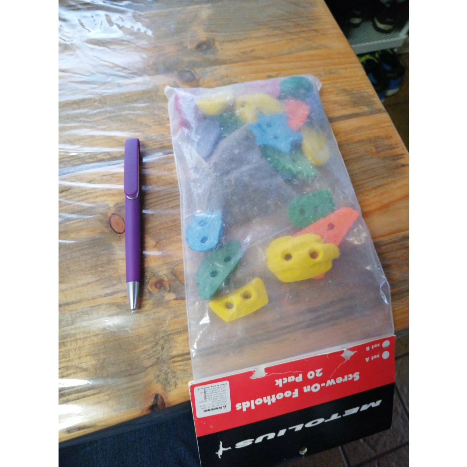 Metolius Screw-On Footholds - Klettergriffe 2 Metolius Screw-On Footholds - Klettergriffe – Bild 2