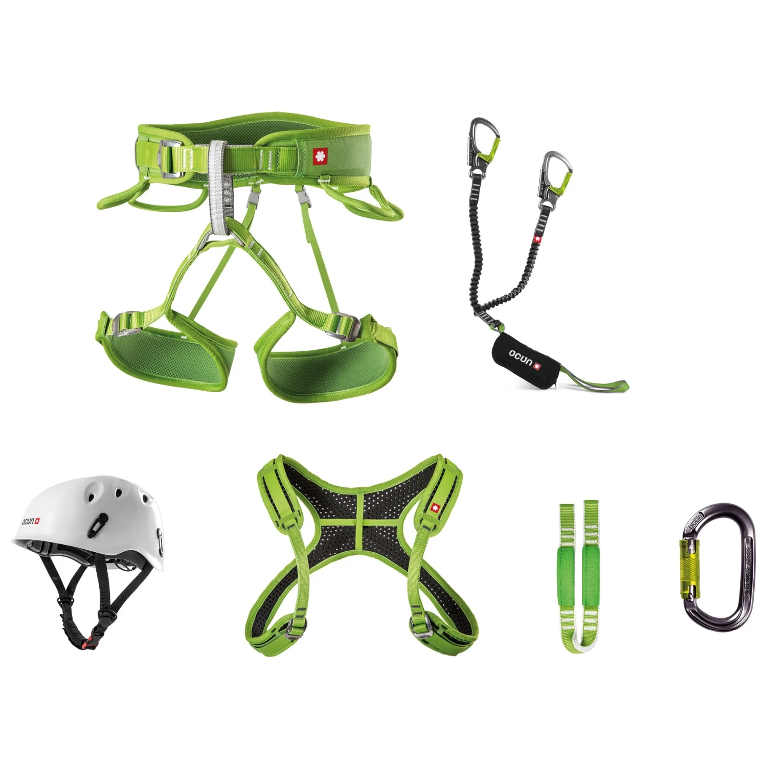 Ocun Via Ferrata Twist+Chest Pail Set - Kletterset 1 Ocun Via Ferrata Twist+Chest Pail Set - Kletterset